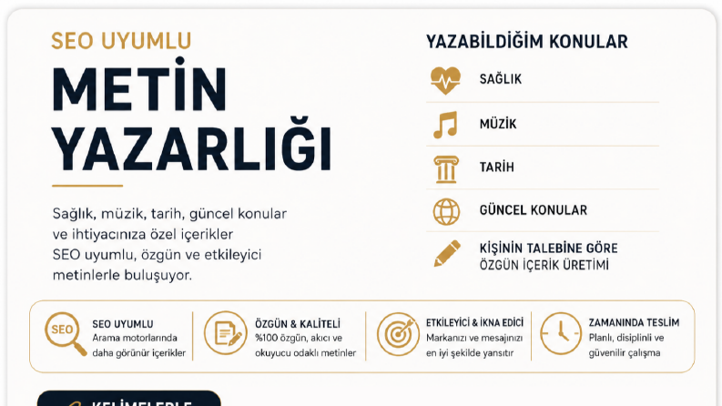 Akıcı ve Etkileyici Metin Yazarlığı