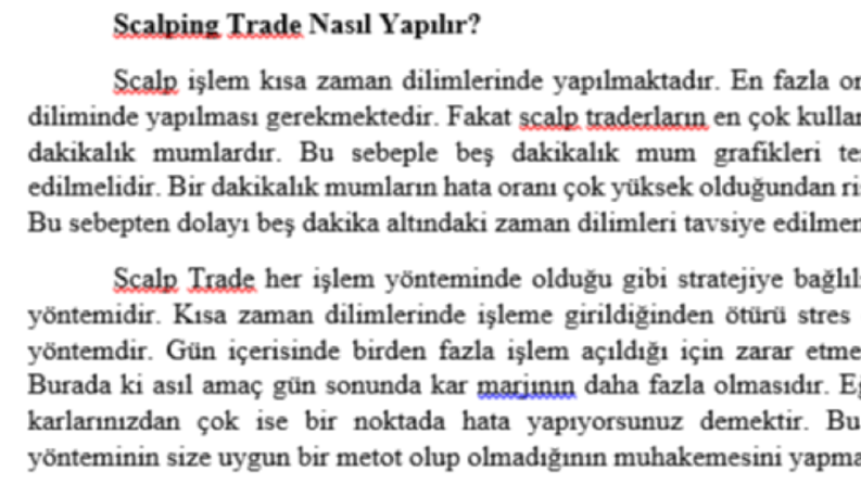 Scalp İşlem Nedir? Scalping Trade Nasıl Yapılır? 