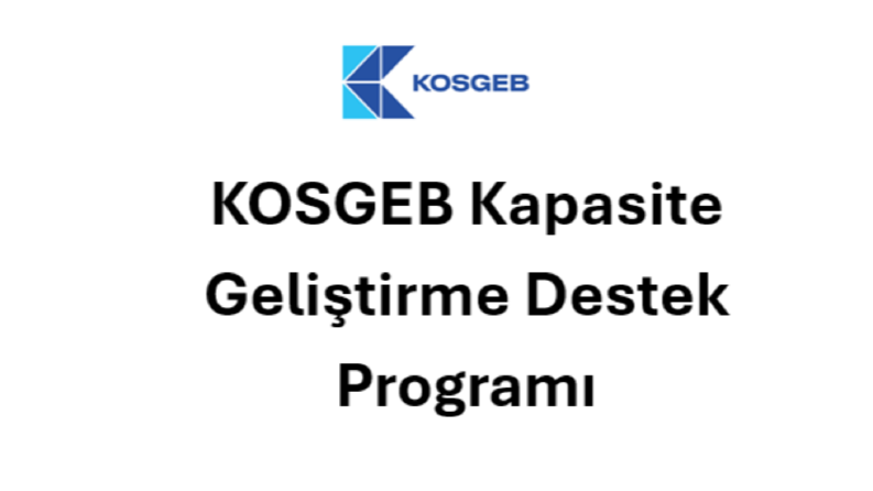 KOSGEB Kapasite Geliştirme Destek Programı Proje yazımı