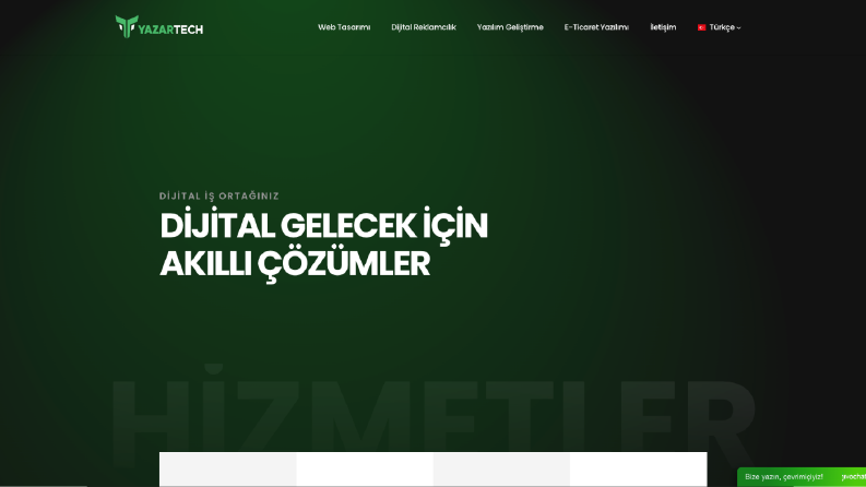 İnternet Sitesi Tasarımı