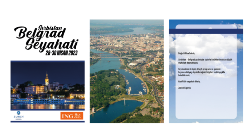 Ing Bank - Zurich Sigorta Sırbistan Seyahat Kitapçığı 