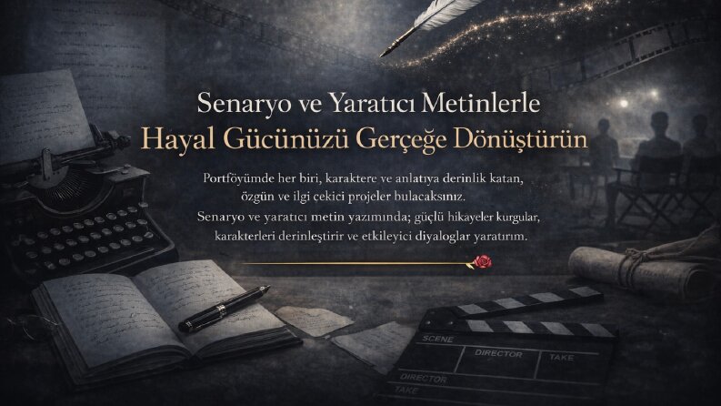 Kelime Değil, Kader Yazıyoruz. 