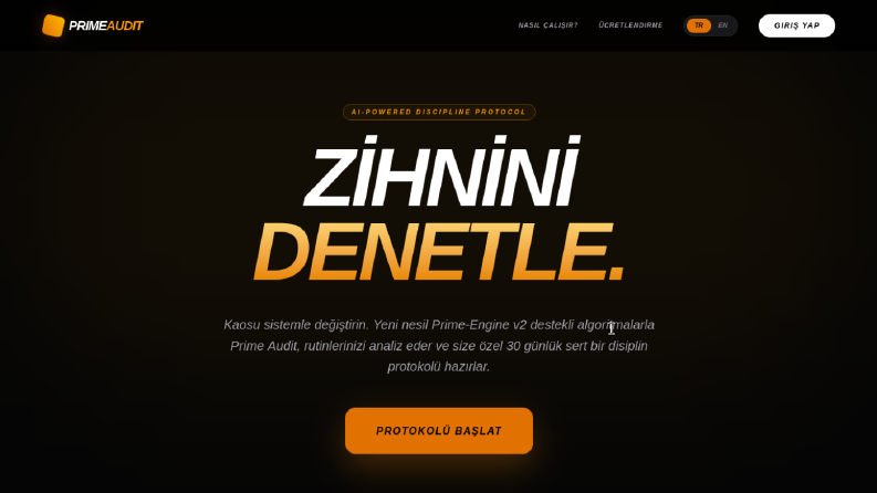 Prime Audit: Modern ve Hızlı SaaS Platformu