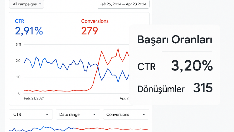 Google & Meta Reklam Yönetimi Başarı Oranları