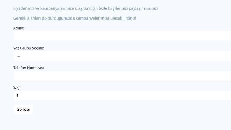 Forma Şartlı Yönlendirme Uygulandı