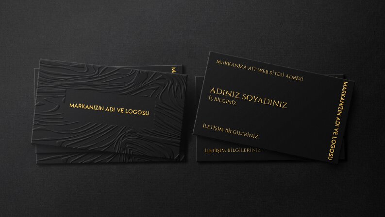 Gold - Kartvizit Tasarım