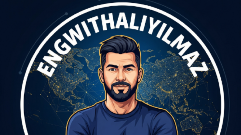 English with Ali Yilmaz Logo Tasarımı