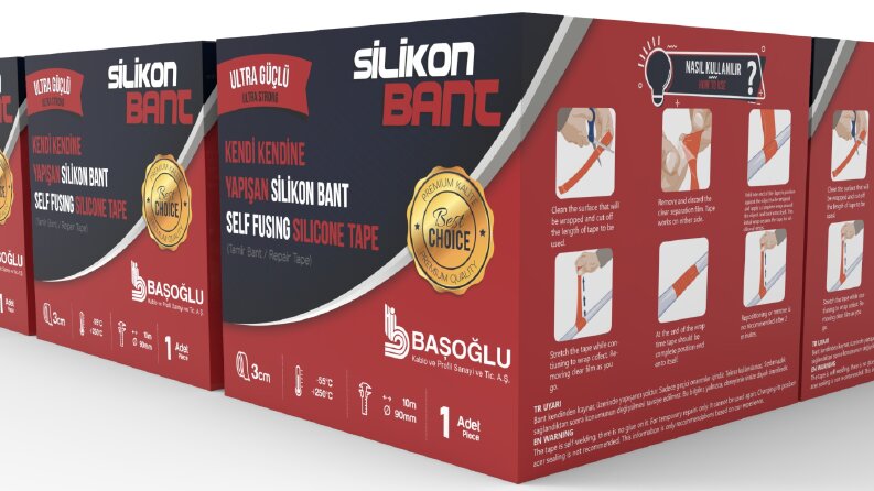 Başoğlu - Silikon Bant Ambalaj Tasarımı 