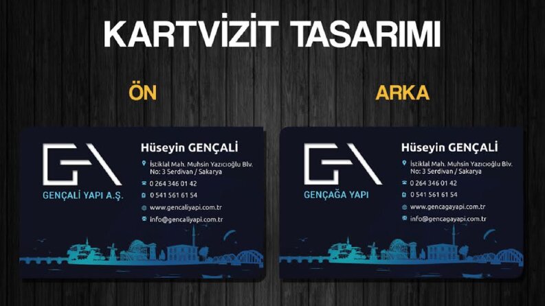 Kartvizit tasarımızda profesyonel hizmet alın