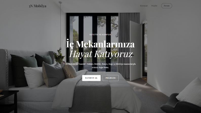 Mobilya Sektörüne Özel E-Ticaret/Kurumsal Site