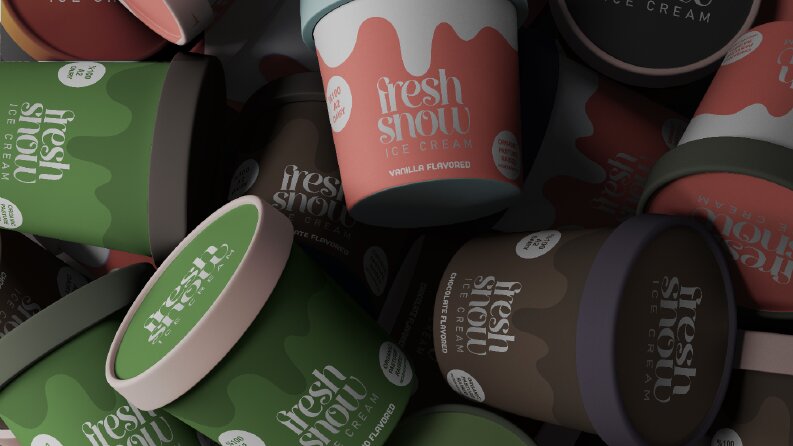 Fresh Snow Logo Tasarım