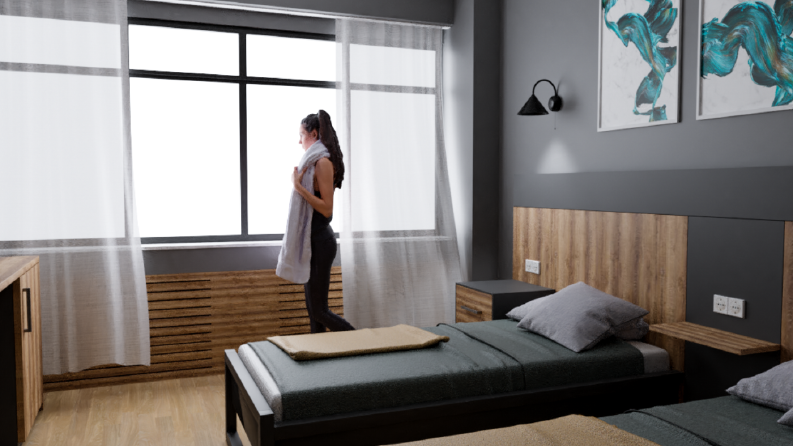 Otel 3D Görselleştirme Çalışmam