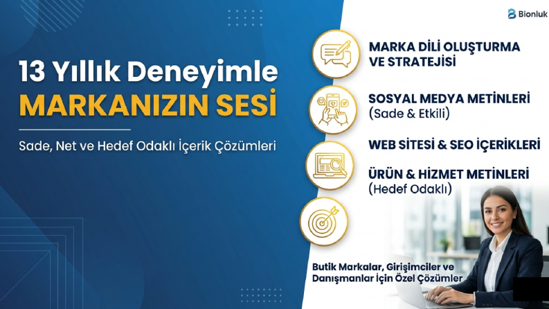 Marka Dili & İçerik Yazarı | SEO Uyumlu Web İçerikleri 