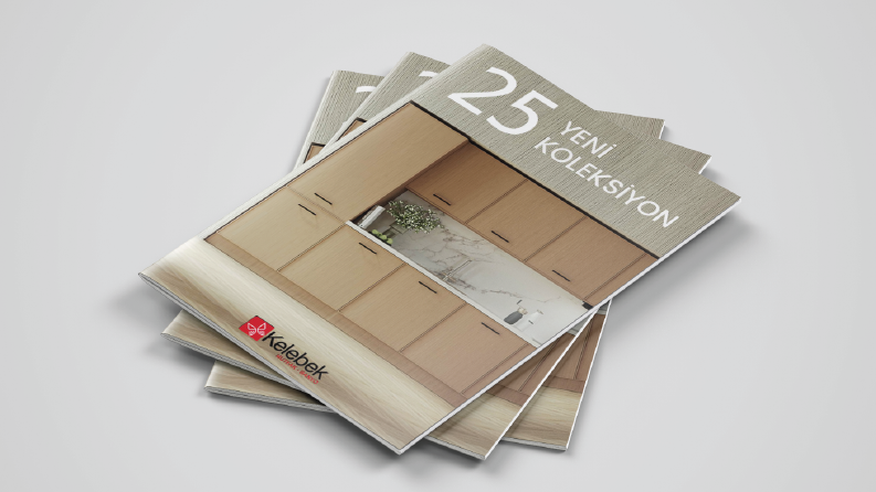 Kelebek Mutfak-Banyo Katalog Tasarımı