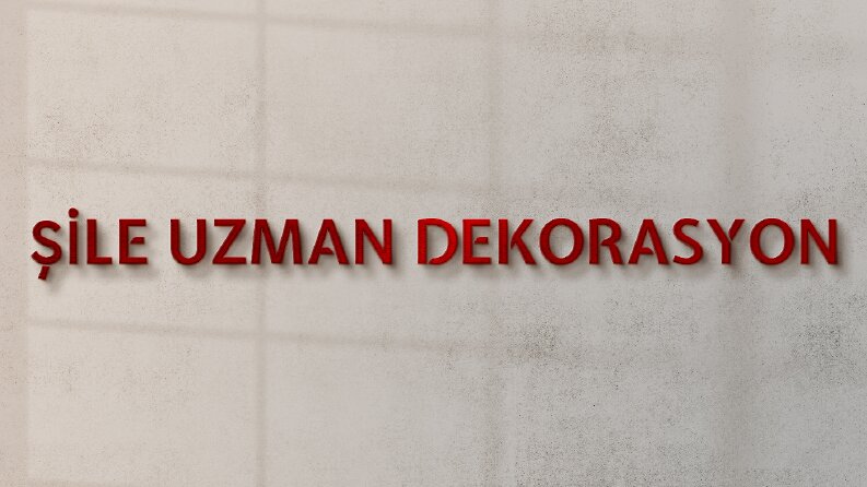 Şile Uzman Dekorasyon Logo Tasarımı