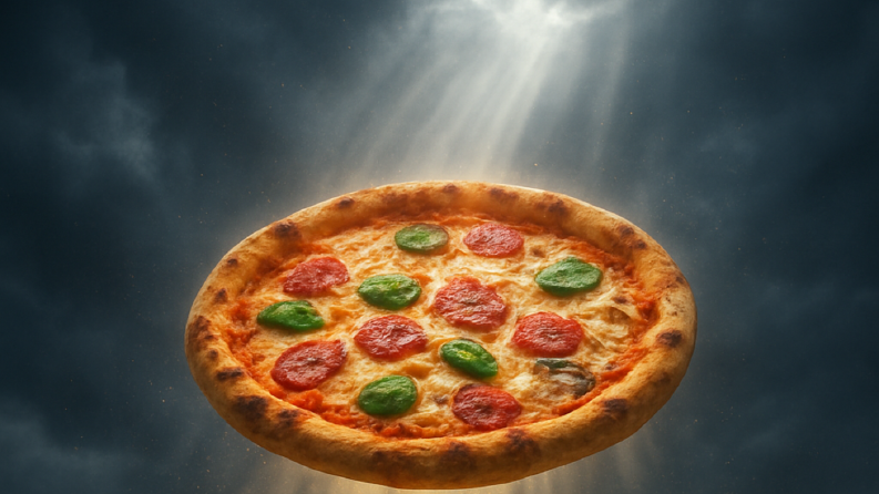 Dünya Dışı Lezzet! - Pizza Sosyal Medya Tasarımı