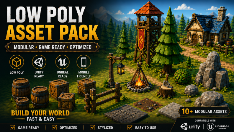 LOW POLY ASSET PACK