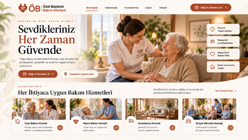 Modern ve Kullanıcı Dostu Web Tasarımı