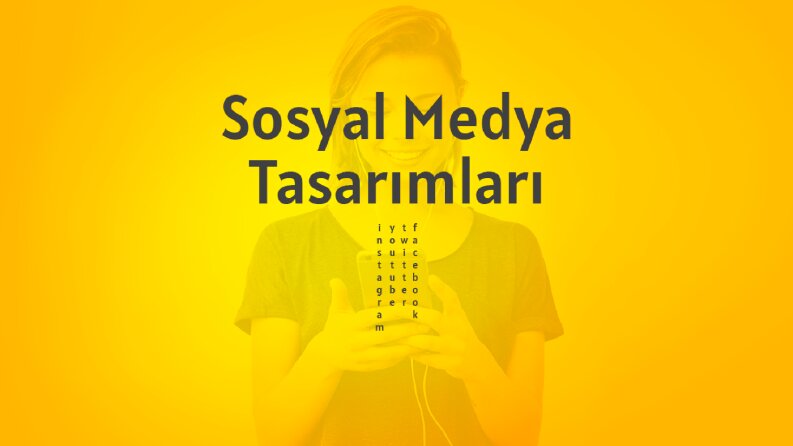 Sosyal Medya Örnek Tasarımlarım