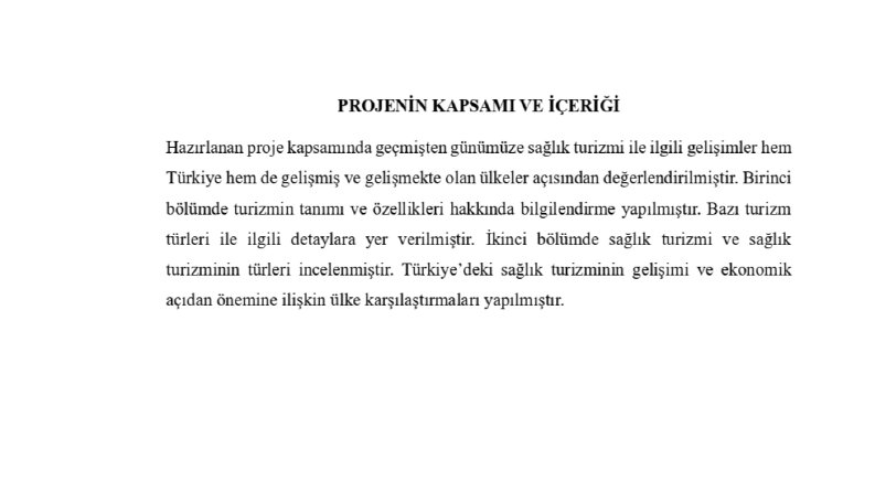 Türkiye'de Sağlık Turizmi'nin Gelişimi ve Karşılaştırılması