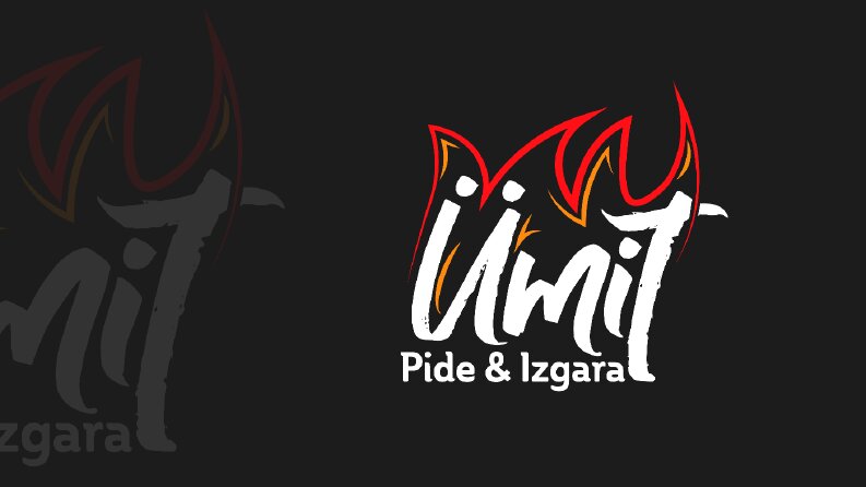 ÜMİT PİDE VE IZGARA LOGO TASARIMI