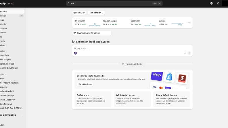 E-Ticaret Sitesi Kurulumu ve Yönetimi