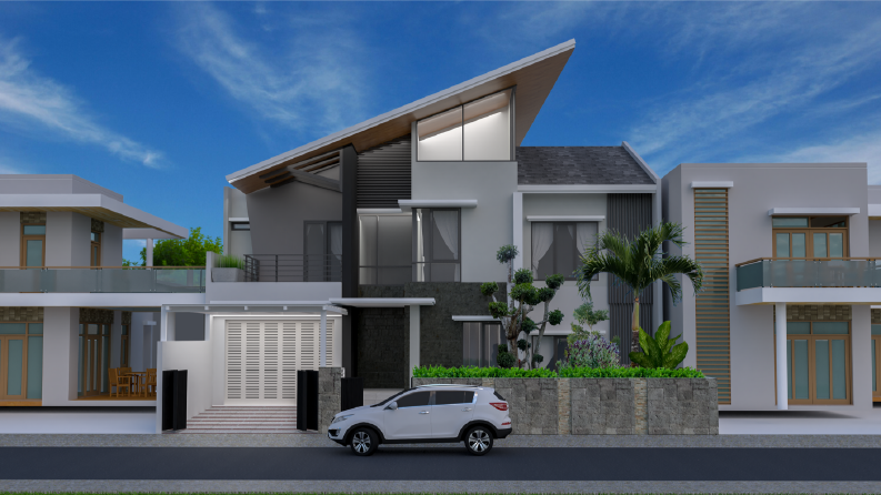 Modern Villa Tasarımı – 3D Modelleme & Render