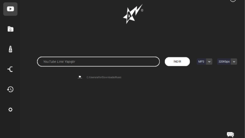 Masaüstü çok kapsamlı müzik uygulaması