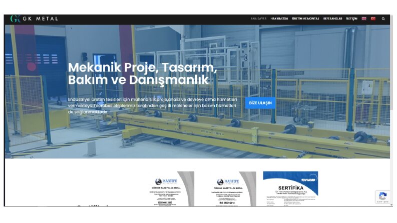 Kurumsal Web Sitesi ve Logo Tasarımı
