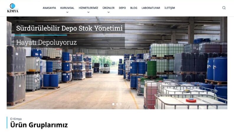 O Kimya – Kurumsal Site ve Kurumsal Blog (Next.js)