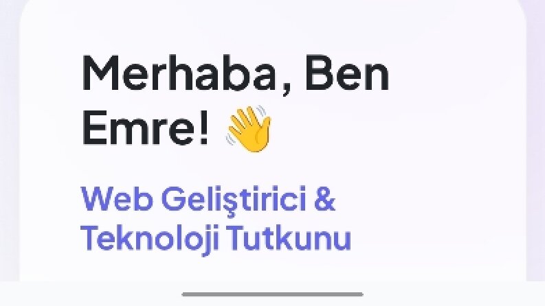 EmrePolat.tr – Kişisel Web Sitesi Tasarımı ve Kurulumu