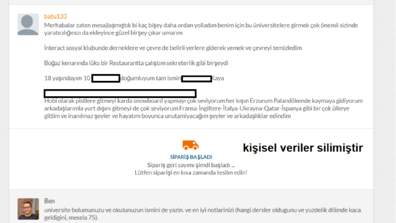 İngiltere'de Master için Akademik Niyet Mektubu