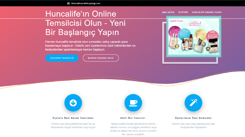 Huncalife Temsilcisi Web sitesi