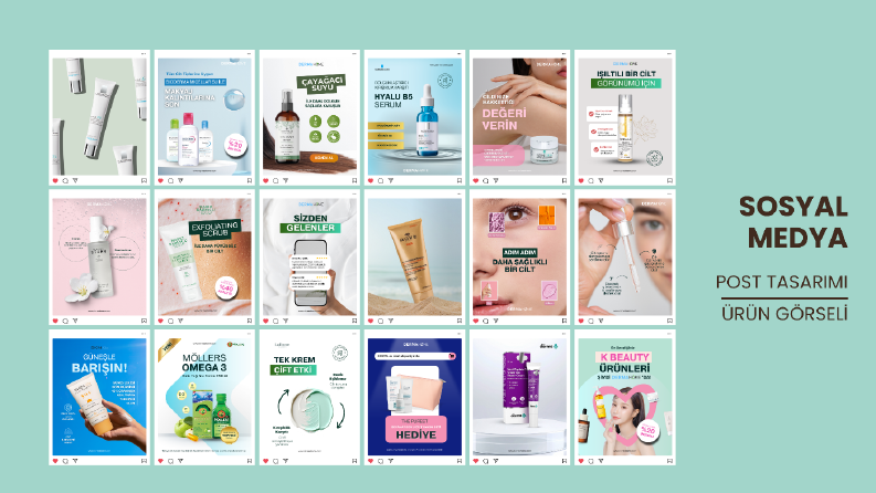 Sosyal Medya - Post & Story Tasarımları