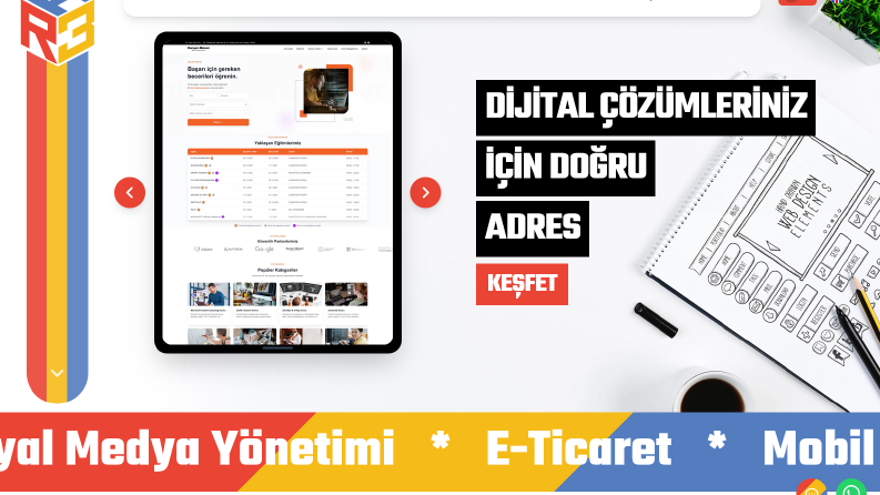 Ra3 Online dijital ajans sitesi