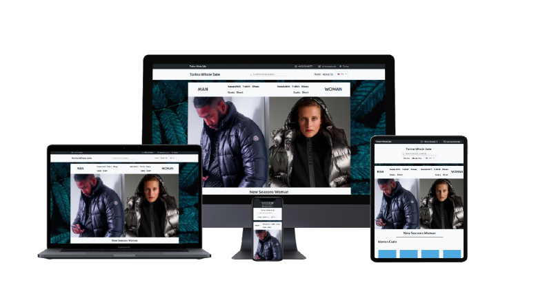 Clothing Landing Page