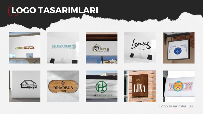 Markanıza Özel Profesyonel Logo Tasarımı