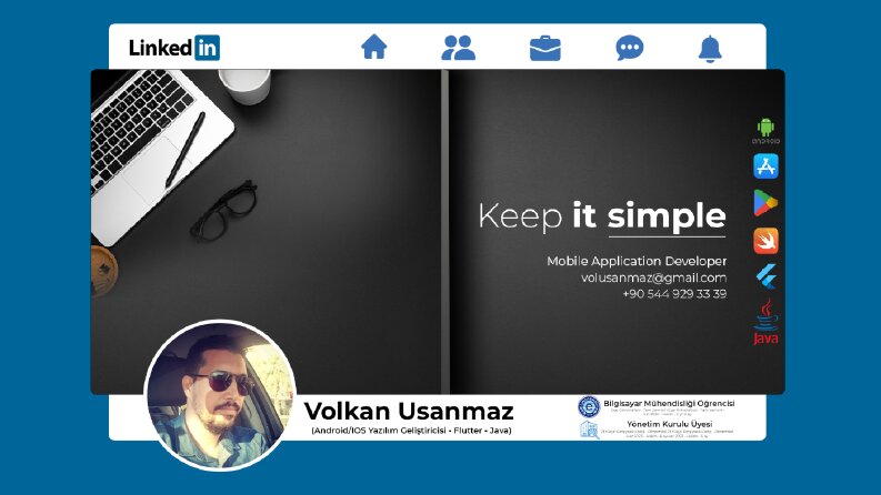 Linkedln Kapak Tasarımı