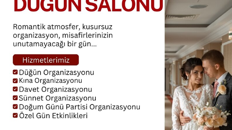 Türmüz Kır Düğün Salonu – Tanıtım afişi