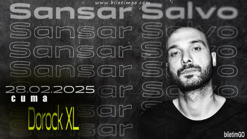 Sansar Salvo - Konser Afişi