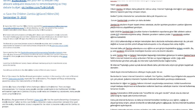 Teknoloji Makalesi Çevirisi