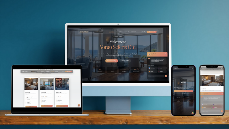 Butik Otel Kurumsal Web Sitesi: Mobil Uyumlu, Yüksek Dönüşüm