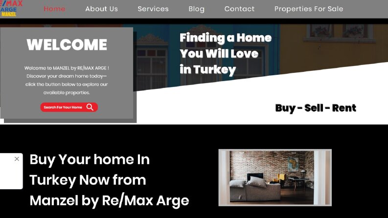 Remaxargemanzel.com website çevirisi