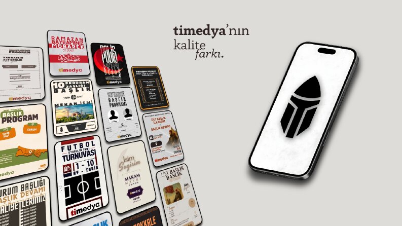 Sade ve Şık Afiş ve Reklam Tasarımları