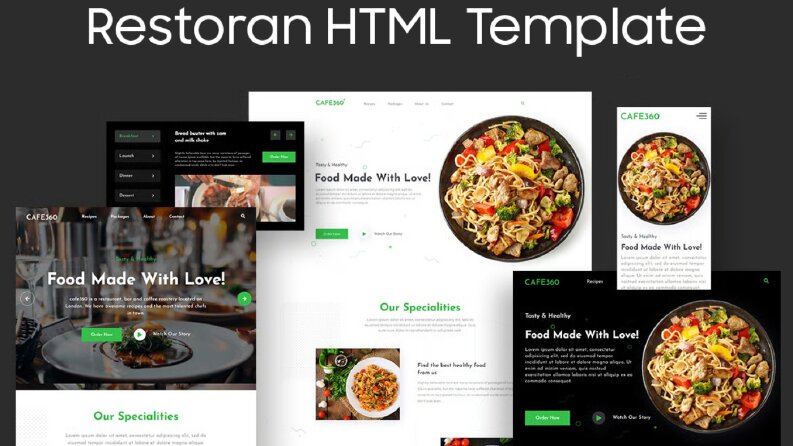 Restoran & Kafe Web Sitesi