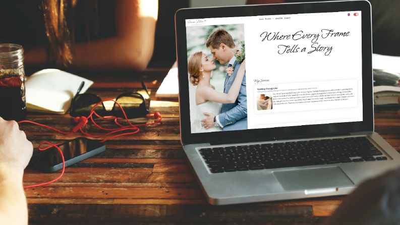 Fotoğrafçı Portfolyo Websitesi