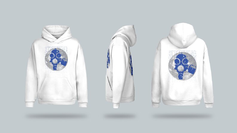 Sweatshirt-Baskı Tasarımları