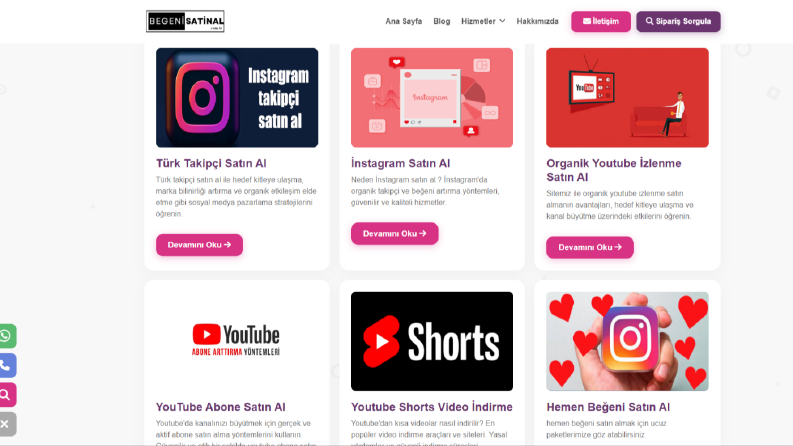 https://begenisatinal.com.tr/blog yazıları tarafımca yazıldı