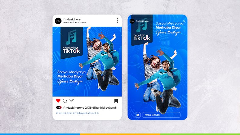 Hayalimiz Tiktok Sosyal Medya Tasarımı
