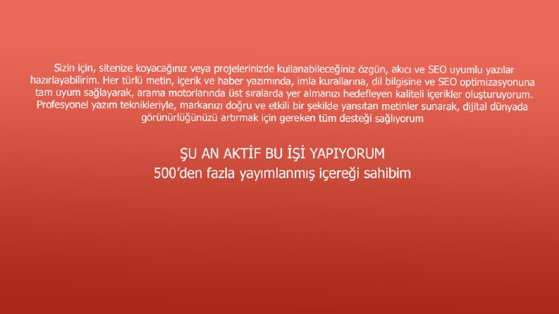 Haber Editörüyüm